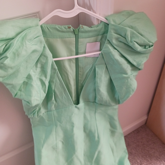 Acler Denare Mint Green Mini Dress - Picture 10 of 10